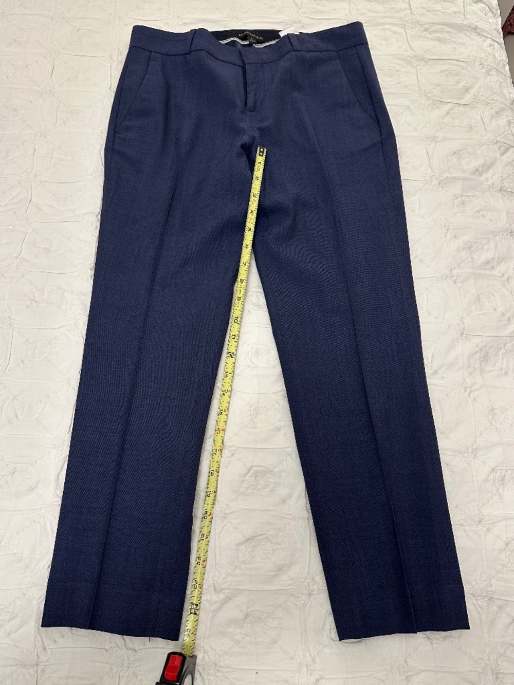 Banana Republic wool blend Avery fit blue pants size 2